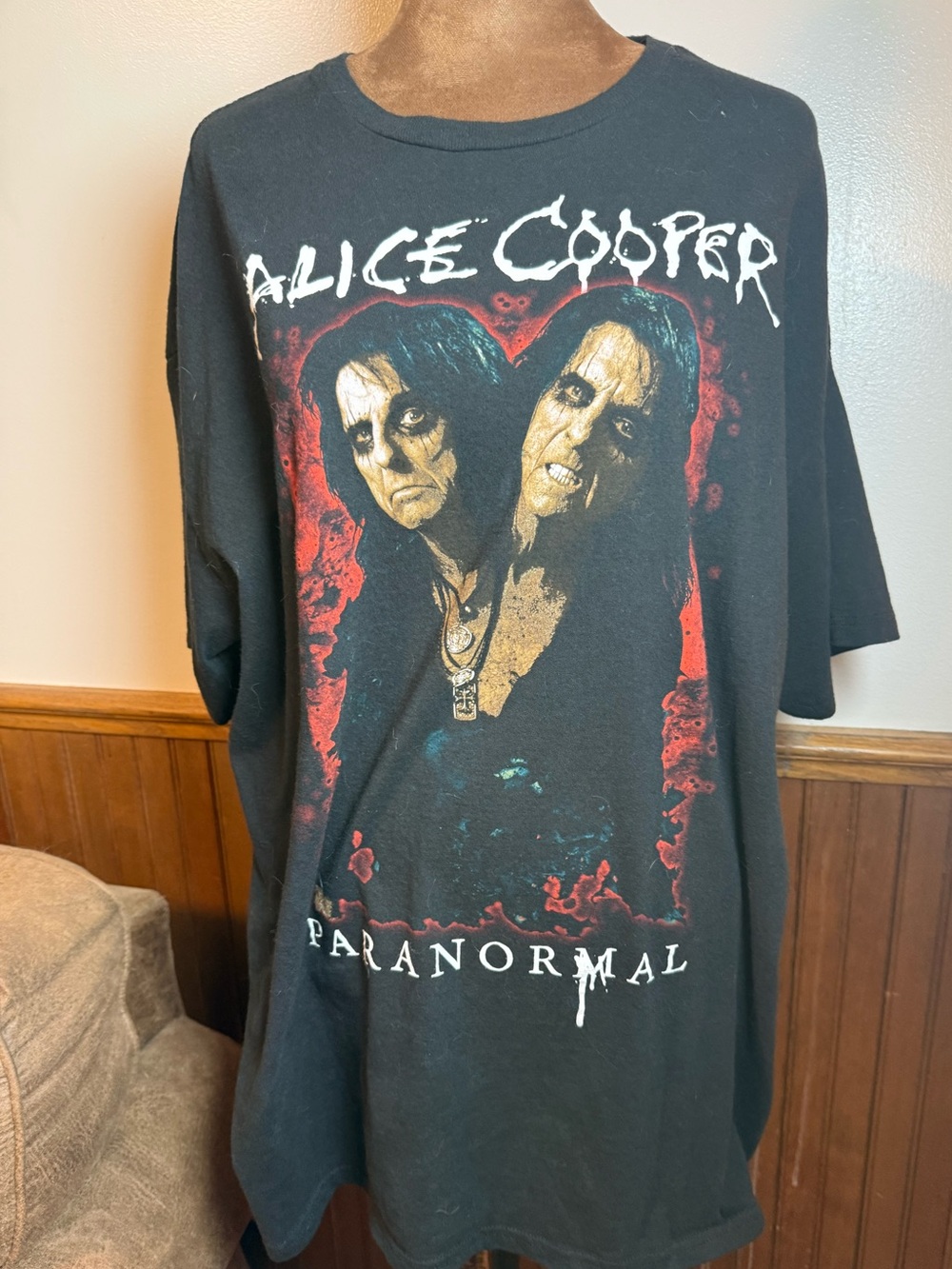 Alice Cooper Paranormal Concert Graphic Tee - 2XL